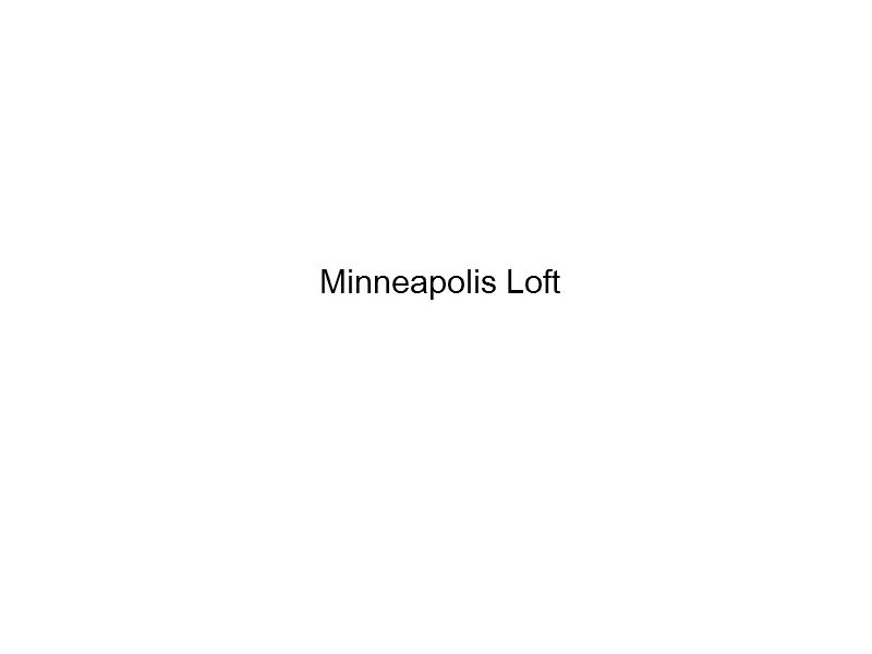 Minneapolis Loft